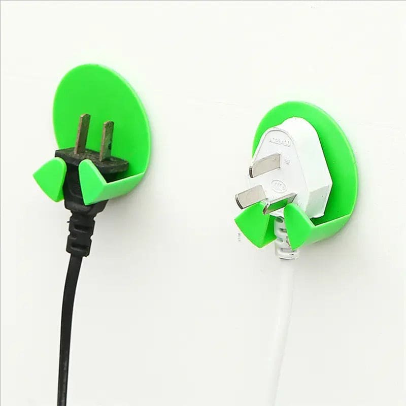 Set Of 2 Cuddle Hook, Self Adhesive Plug Holder, Multipurpose Wall Hook, Wall Plug Hook Bracket, Punch Power Cord Socket Hook, Household Practical Gum Hooks Set Of 2 Cuddle Hook, Self Adhesive Plug Holder, Multipurpose Wall Hook, Wall Plug Hook Bracket, Punch Power Cord Socket Hook, Household Practical Gum Hooks